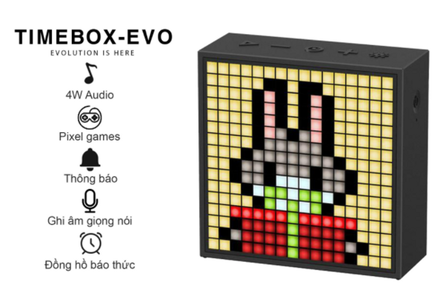 Loa bluetooth Divoom Timebox-Evo 