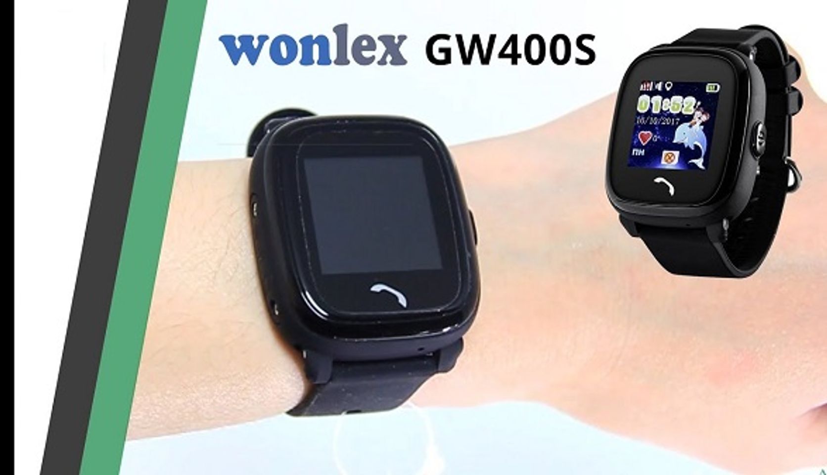 Đồng hồ định vị trẻ em Wonlex GW400X vừa vòng tay bé