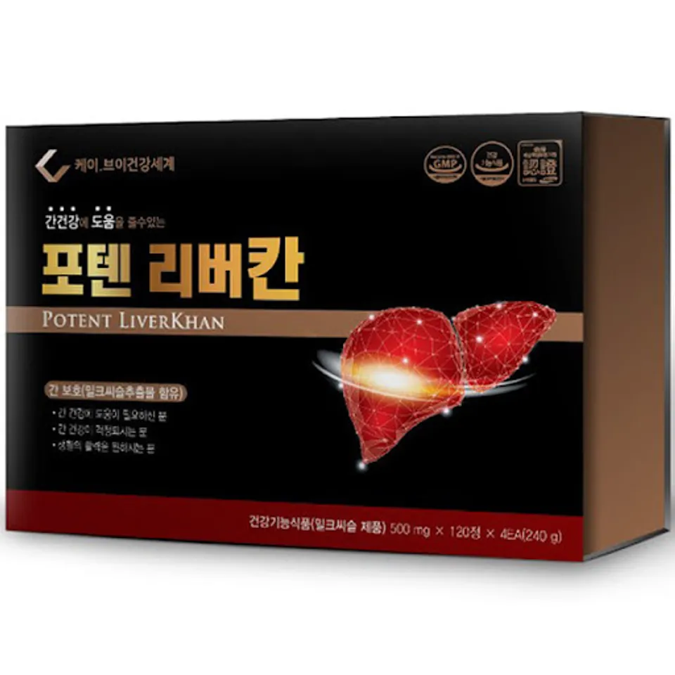 Viên Uống Thải Độc Gan Jang Daewon Liver Health, Hộp 60 Viên