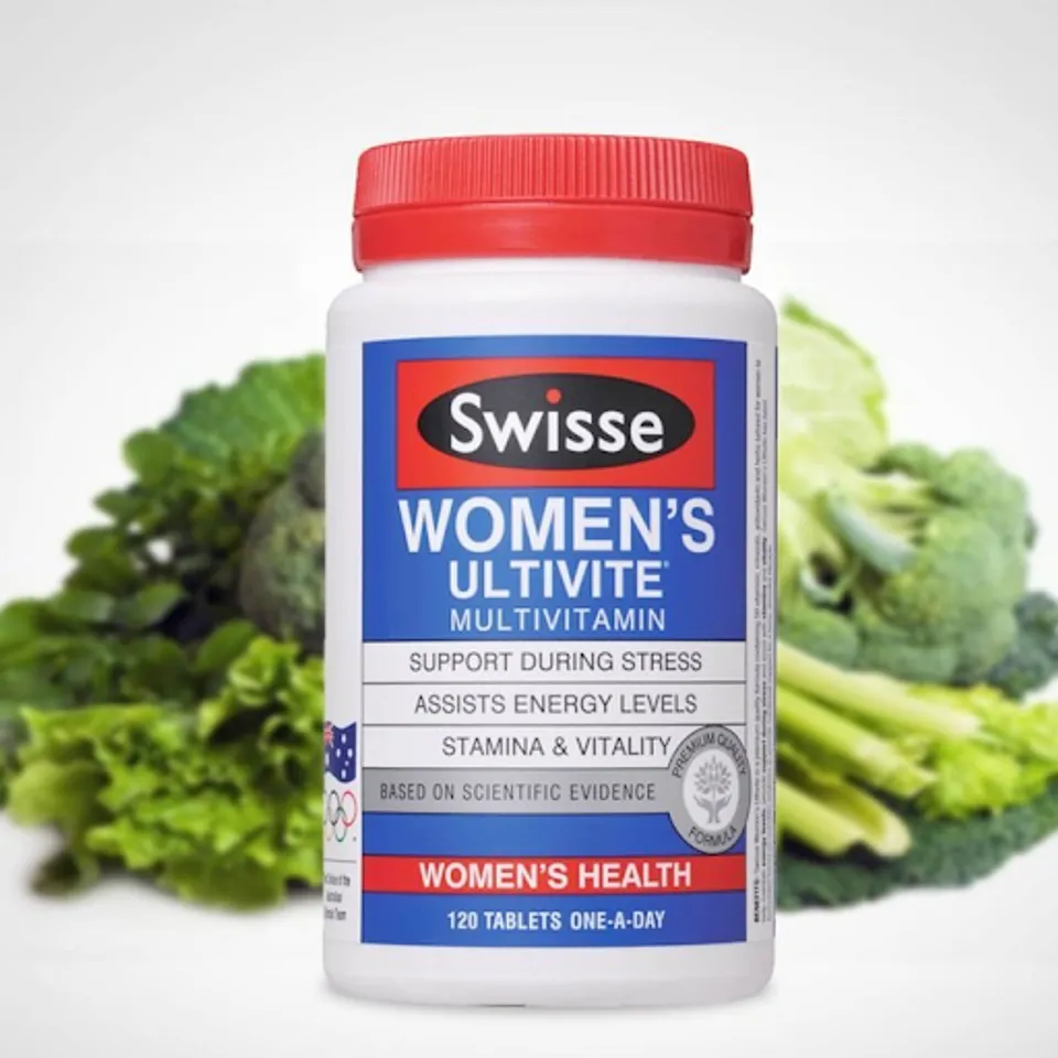 Vitamin tổ hợp mang lại phái nữ Swisse Womens Ultivite Multivitamin, 60 viên