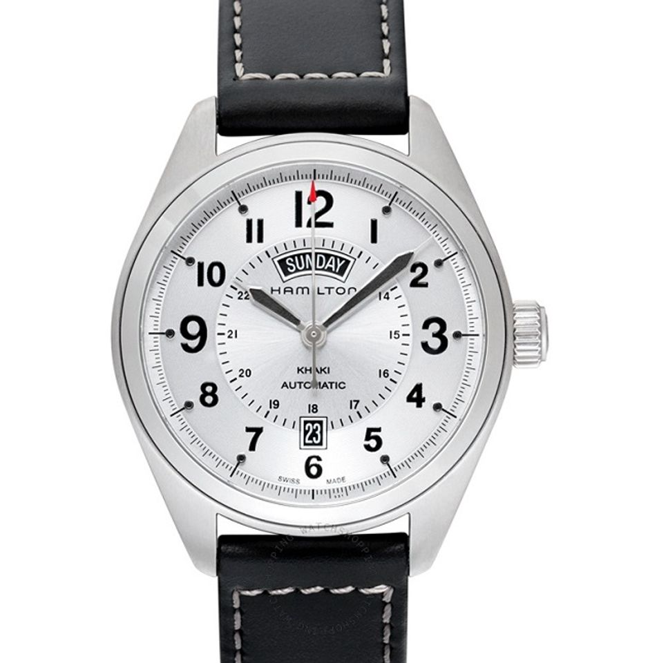 Đồng hồ qu&acirc;n đội Mỹ Hamilton Khaki Field Day Date Auto
