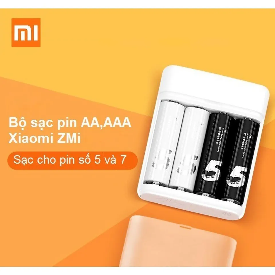 Bộ sạc pin AA,AAA Xiaomi ZMi PB401