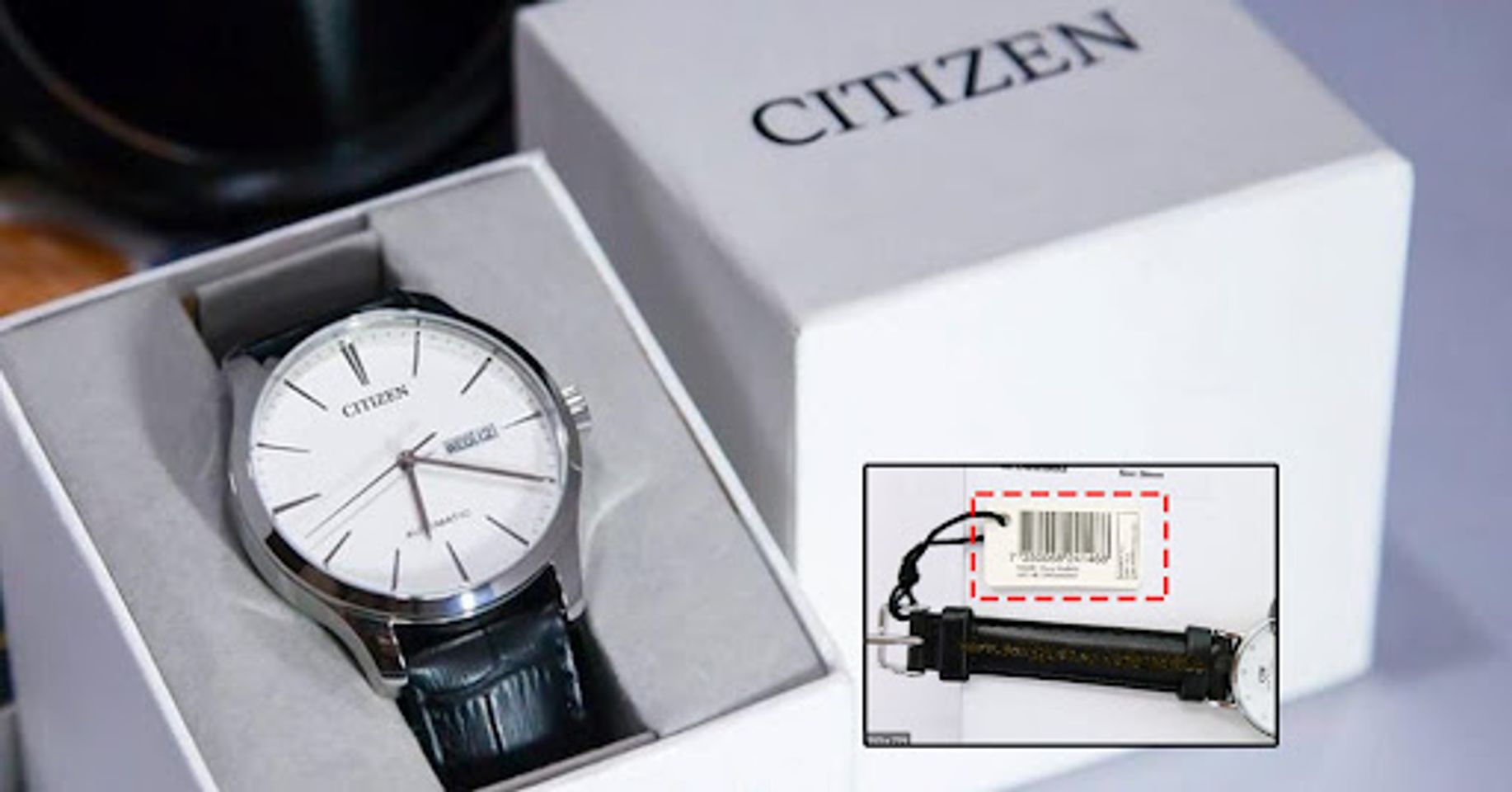 Check code đồng hồ của citizen ch&iacute;nh h&atilde;ng