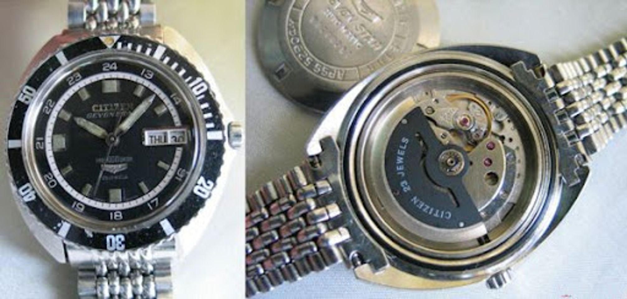 Citizen Automatic Seven Star d&agrave;nh ri&ecirc;ng cho thợ lặn