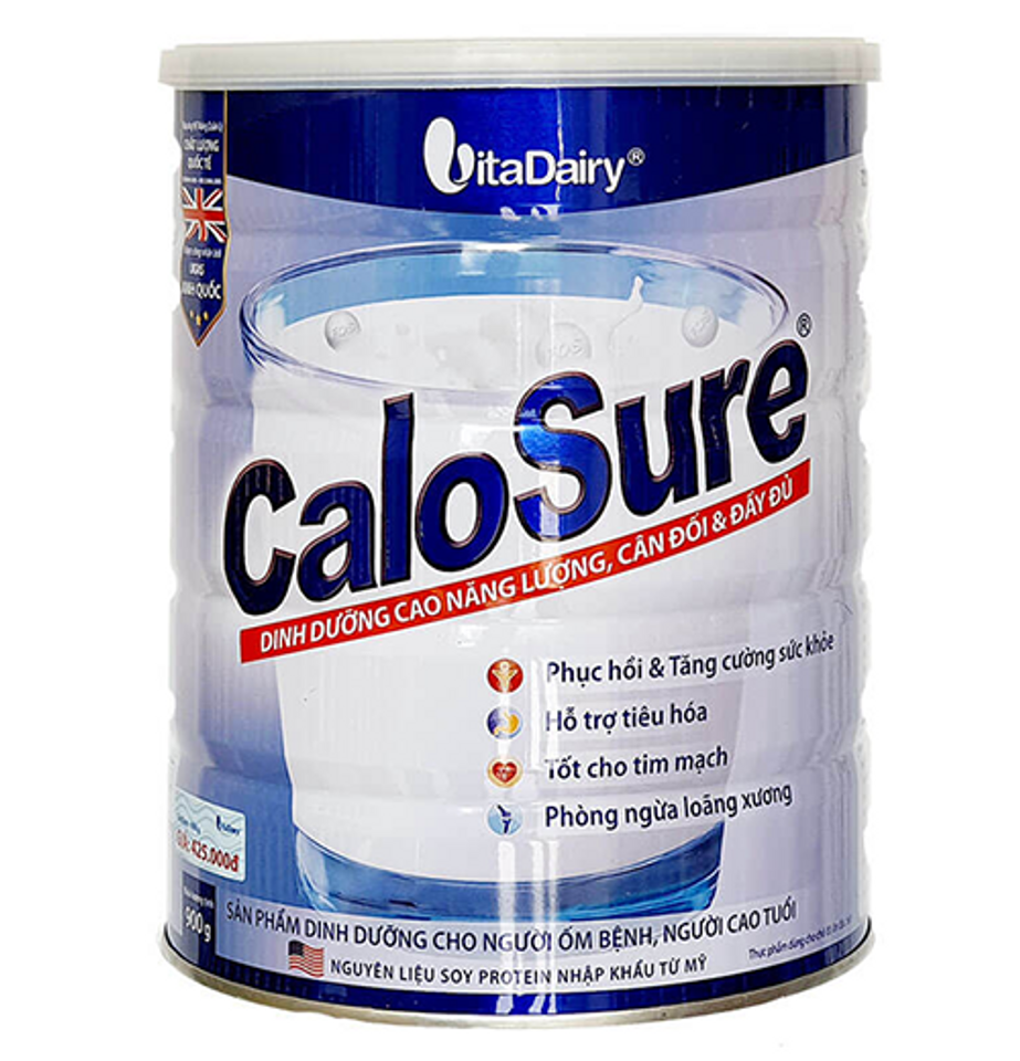 Sữa bột VitaDairy CaloSure 900gr cho người cao tuổi