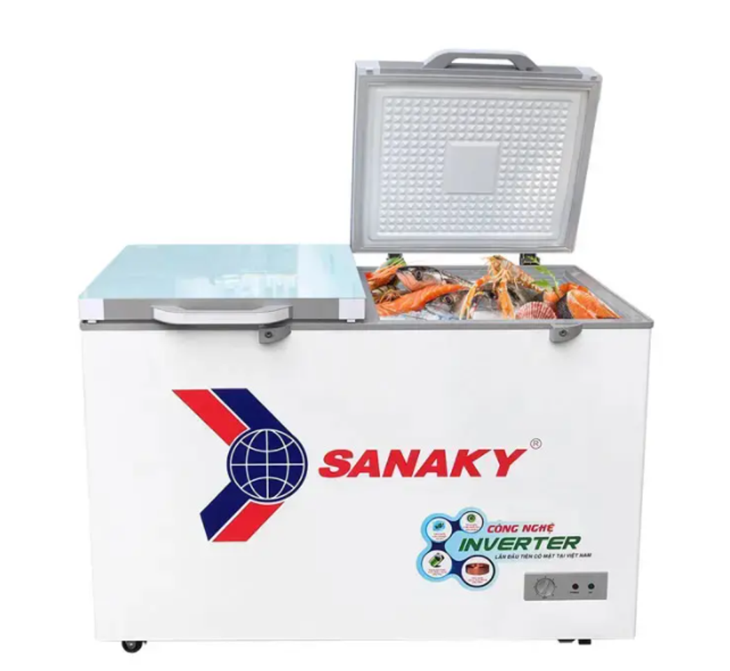 Tủ đông Sanaky Inverter 250 lít VH-2599A4KD
