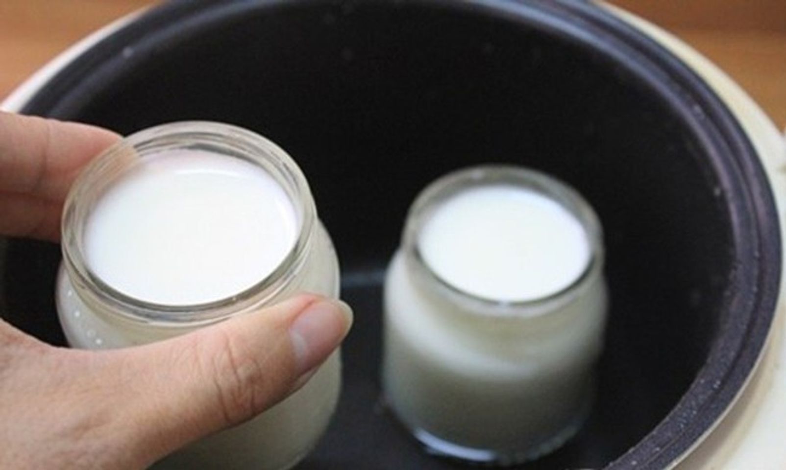Ủ sữa chua bằng nồi cơm điện