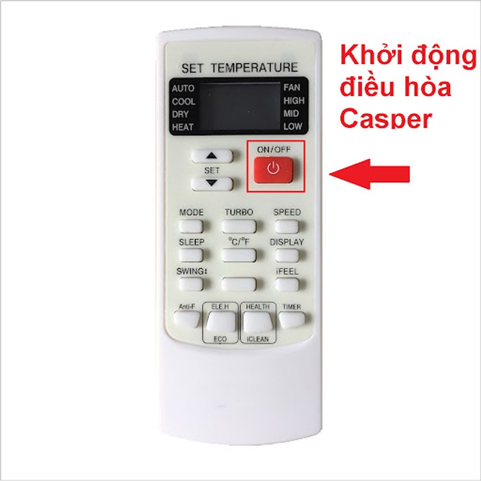 C&aacute;ch bật hẹn giờ điều h&ograve;a Casper&nbsp;