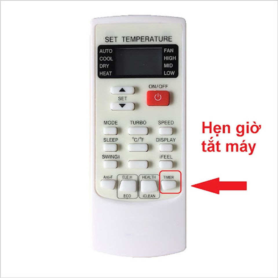 C&aacute;ch tắt chế độ hẹn giờ tr&ecirc;n điều h&ograve;a Casper
