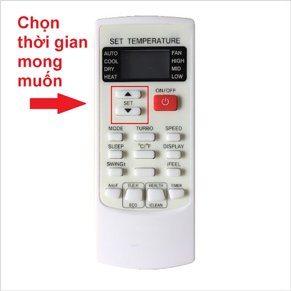 C&aacute;ch tắt chế độ hẹn giờ tr&ecirc;n điều h&ograve;a Casper