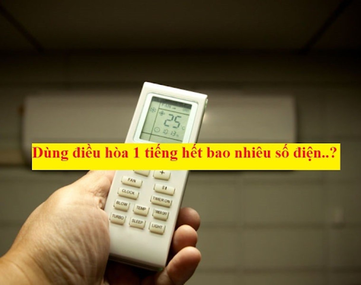 C&aacute;ch t&iacute;nh điện năng ti&ecirc;u thụ của điều h&ograve;a kh&ocirc;ng kh&iacute; c&ocirc;ng suất 12000BTU