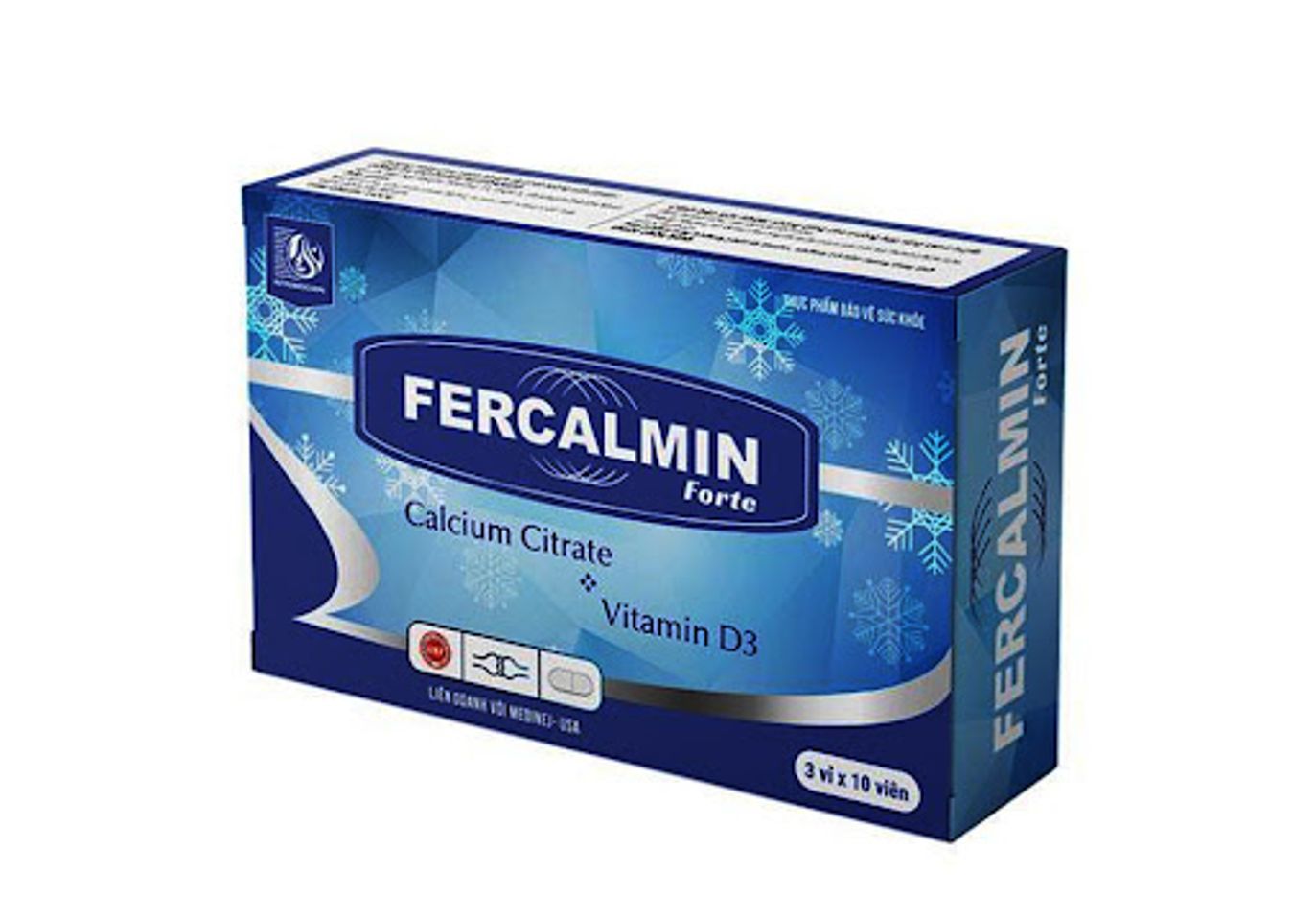 Canxi B&agrave; Bầu Fercalmin Forte, Việt Nam