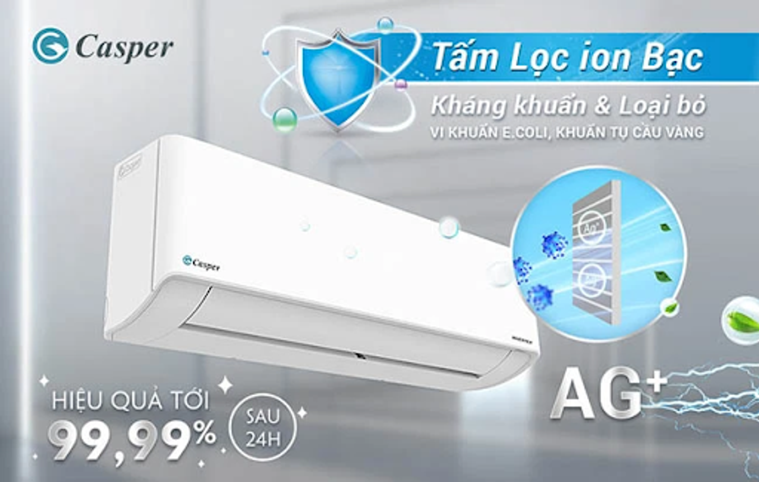 Hệ thống lưới lọc đa chiều AirFresh khử m&ugrave;i, kh&aacute;ng khuẩn