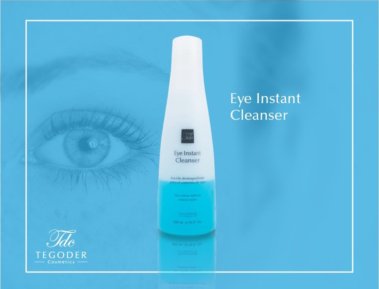 Nước tẩy trang mắt môi Eye Instant Cleanser Tegoder