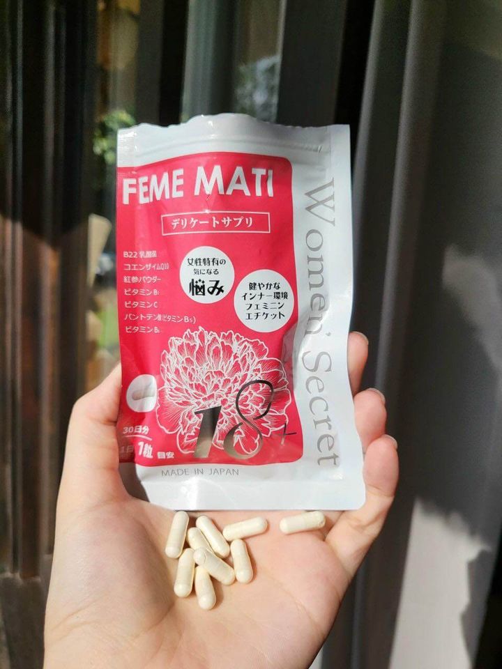 Công dụng Viên uống FEME MATI Women' Secret hỗ trợ điều hòa nội tiết nữ