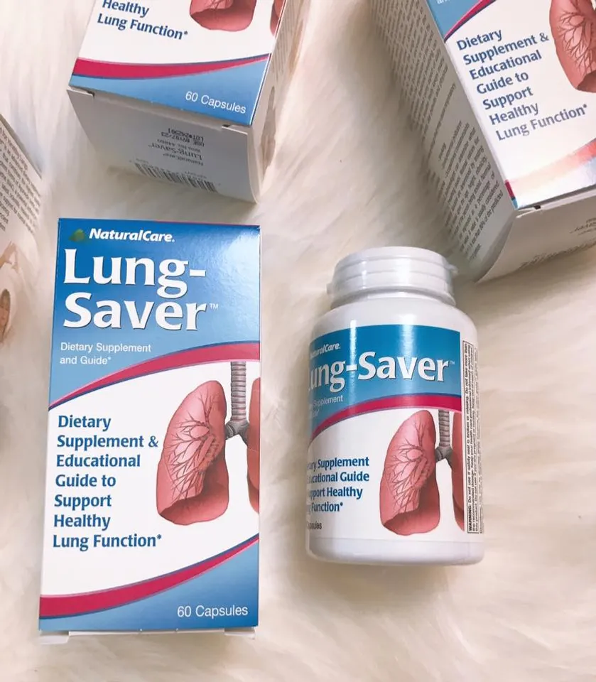 Viên uống hỗ trợ phổi NaturalCare Lung Saver