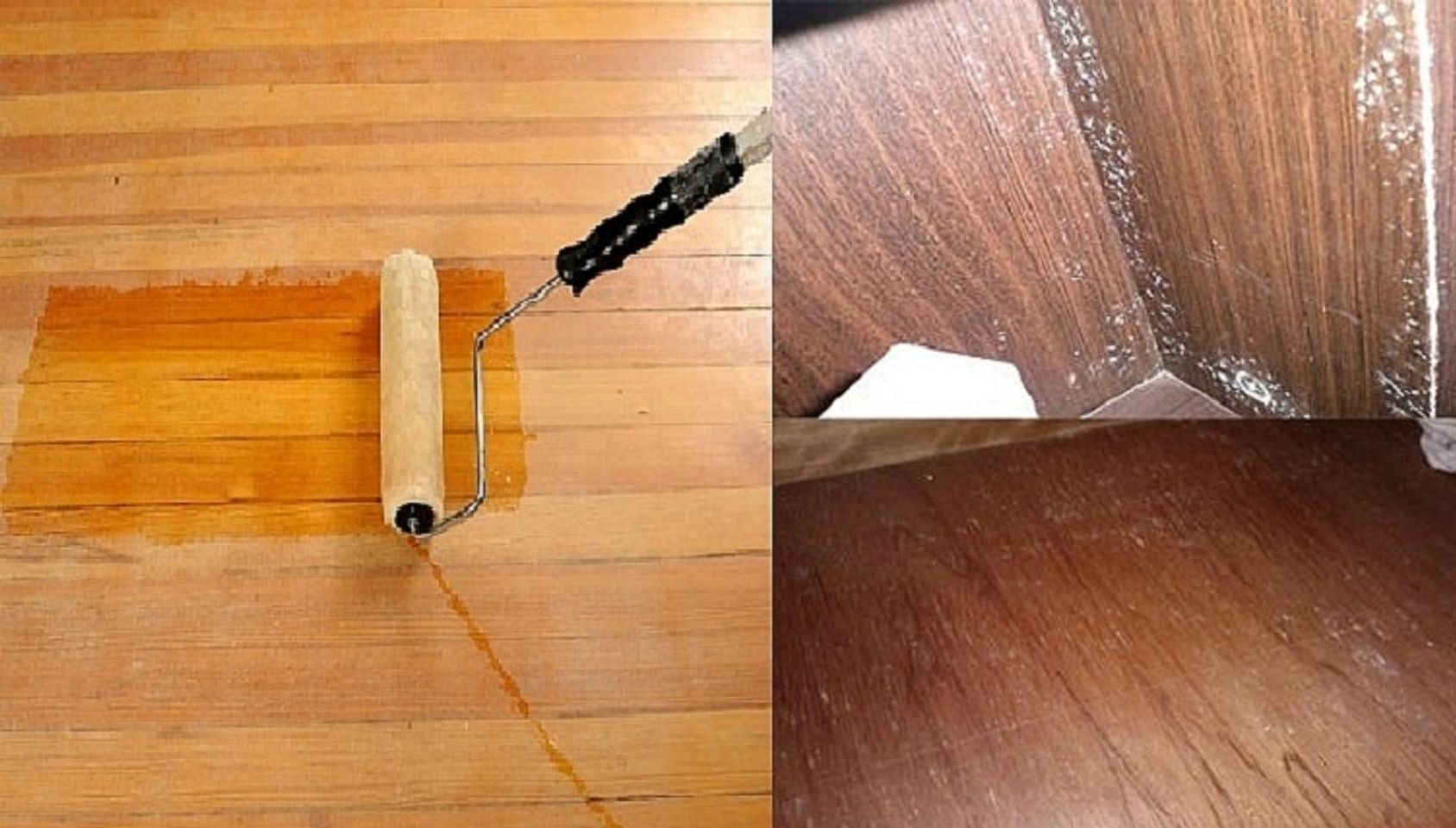 S&agrave;n gỗ bị ẩm, nhanh mục v&agrave; bong tr&oacute;c