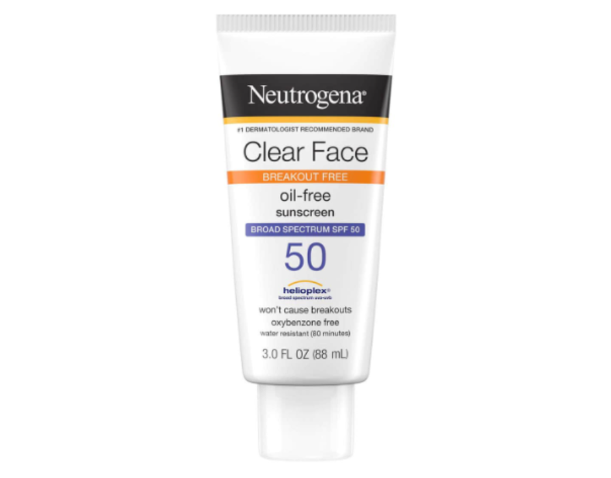 Kem chống nắng Neutrogena Clear Face Break-Out Oil Free Sunscreen SPF 50