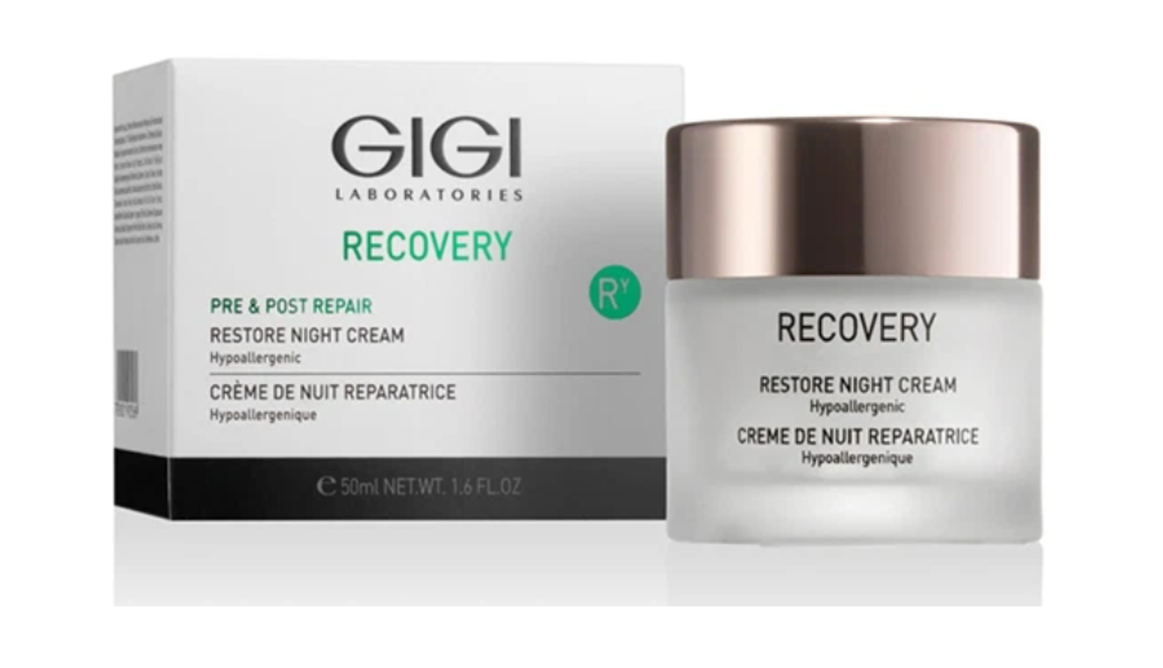 Kem dưỡng phục hồi da ban đêm Gigi Recovery Restore Night Cream