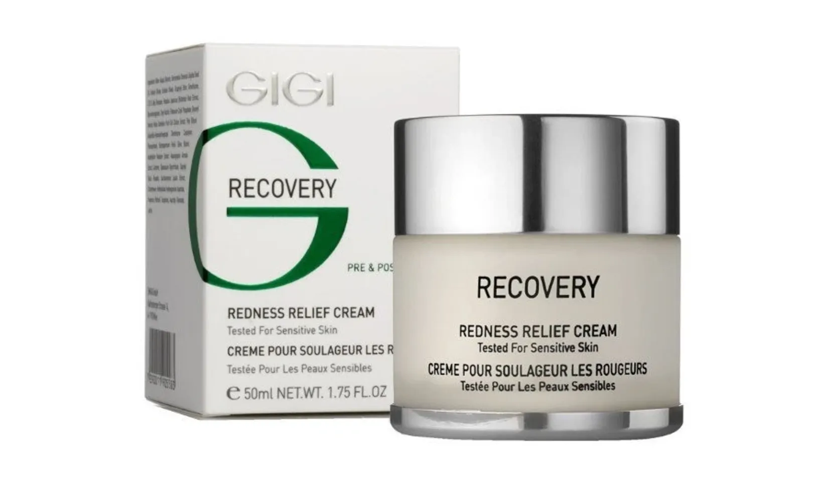 Kem dưỡng phục hồi da Gigi Recovery Redness Relief Cream 
