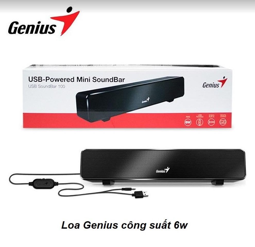 Loa máy tính Genius SoundBar 100