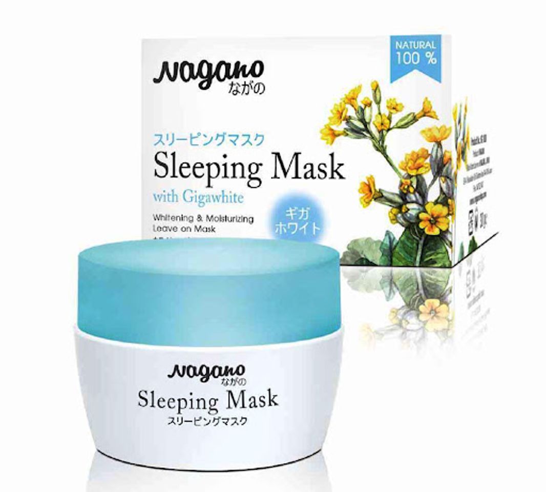 Mặt Nạ Ngủ Nhật Bản Với Gigawhite V&agrave; Collagen Nagano, 30g