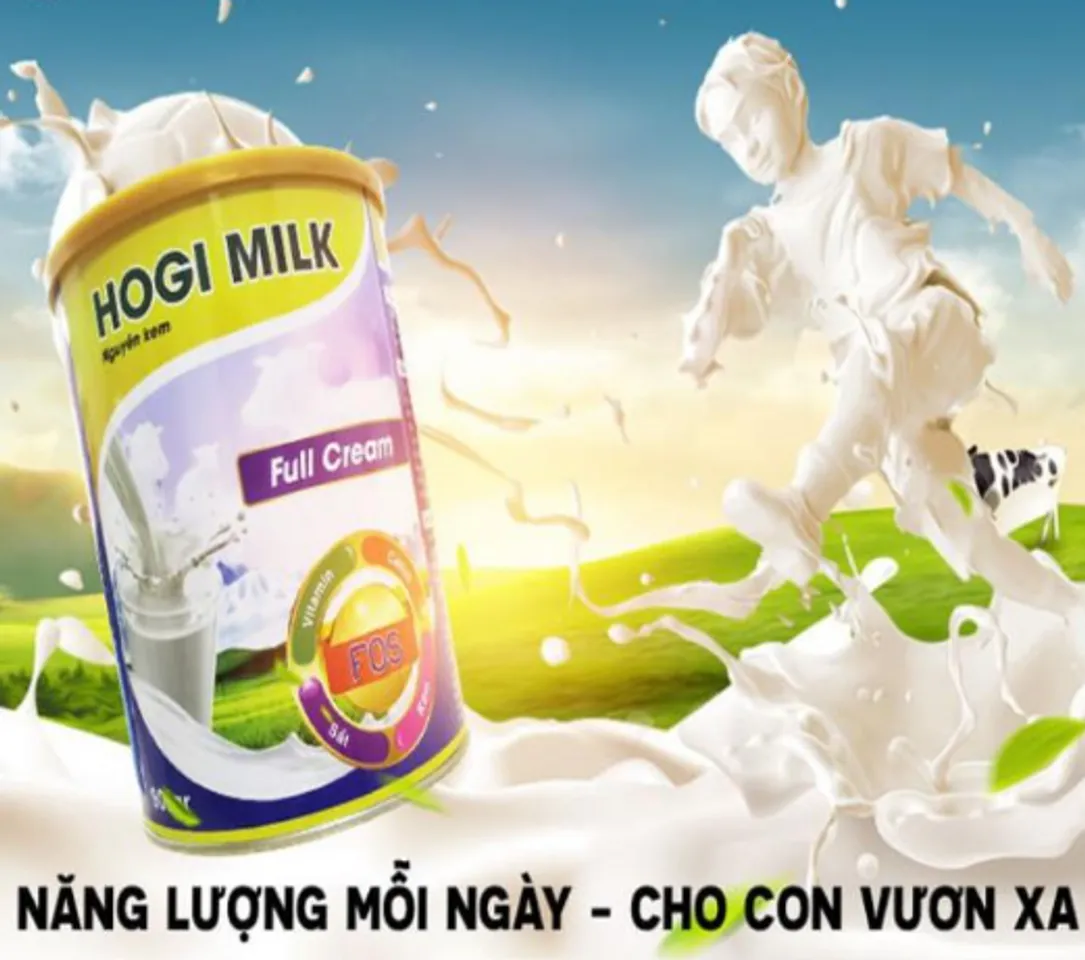 Sữa Hogi Milk Full Cream thơm ngon, dễ uống giàu dưỡng chất hấp thụ tốt