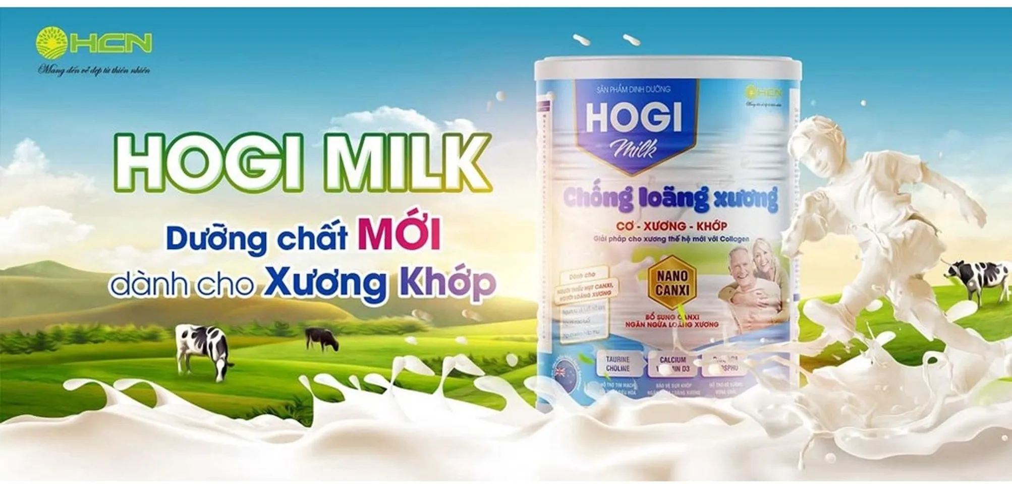 Sữa Hogi Milk thơm ngon giàu dinh dưỡng