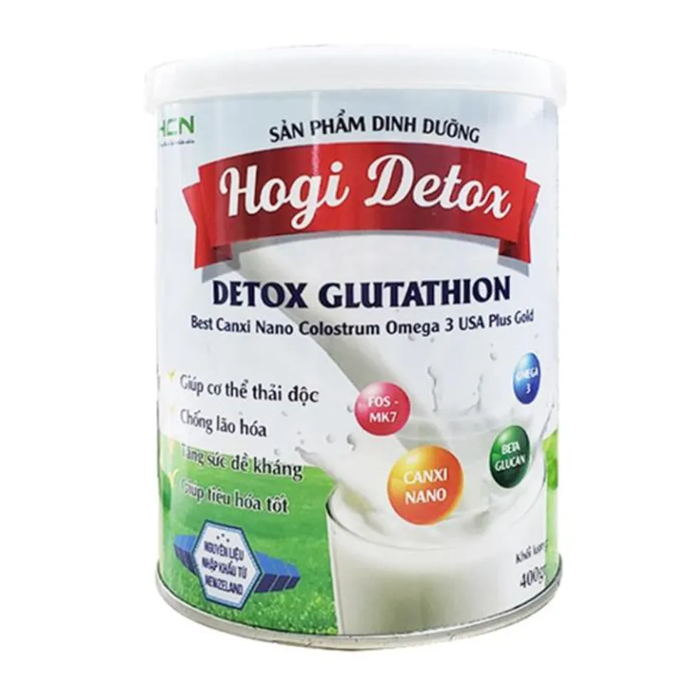 Sữa Hogi Detox hỗ trợ tăng cường đề kháng