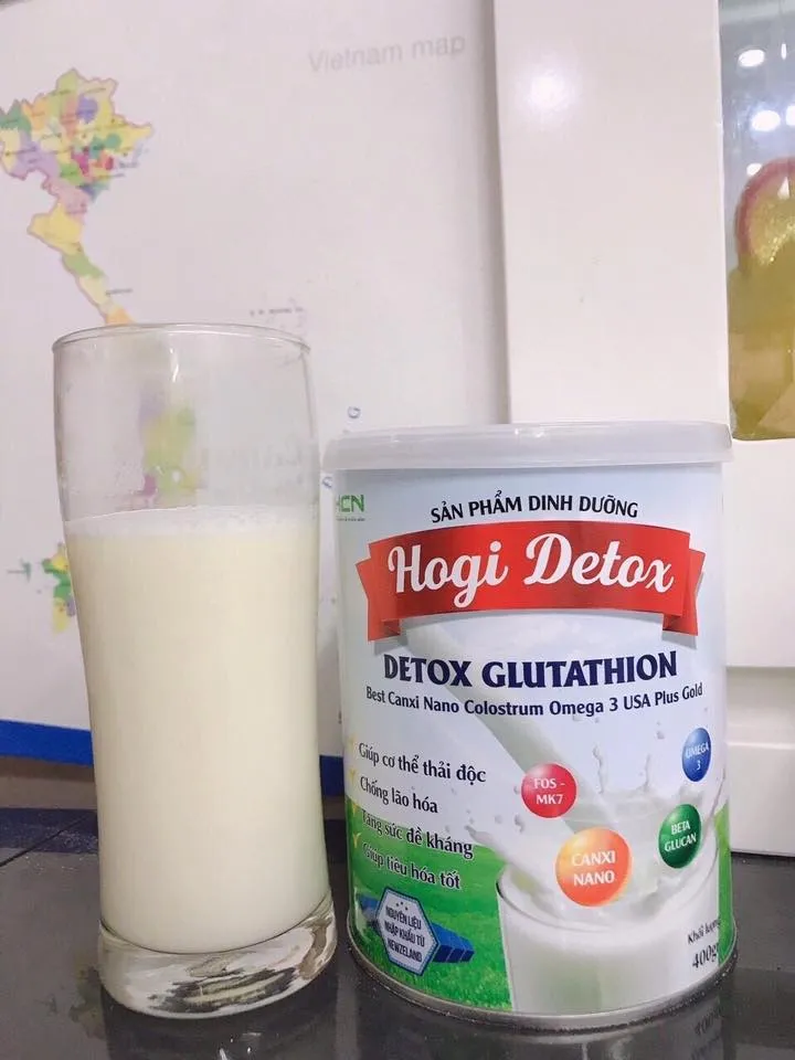Sữa Hogi Detox giàu dưỡng chất tốt cho sức khỏe, thơm ngon tự nhiên, dễ uống