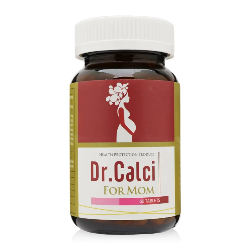 Viên uống Dr. Calci For Mom cho bà bầu bổ sung canxi hữu cơ