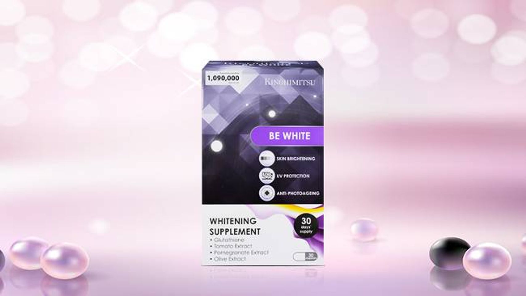 Vi&ecirc;n uống chống nắng Nhật Bản Kinohimitsu ngăn chặn sản sinh melanin