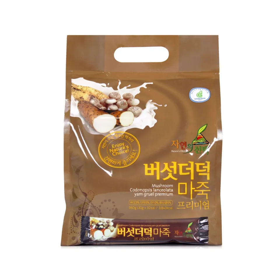 Bột ngũ cốc dinh dưỡng N-Choice nấm và đẳng sâm Hàn Quốc túi 32 gói