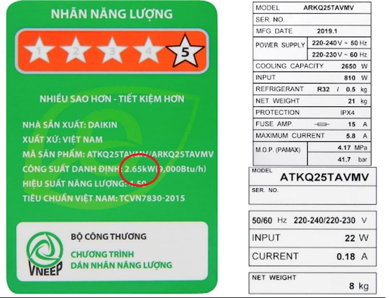 C&ocirc;ng suất điều h&ograve;a l&agrave; g&igrave;?
