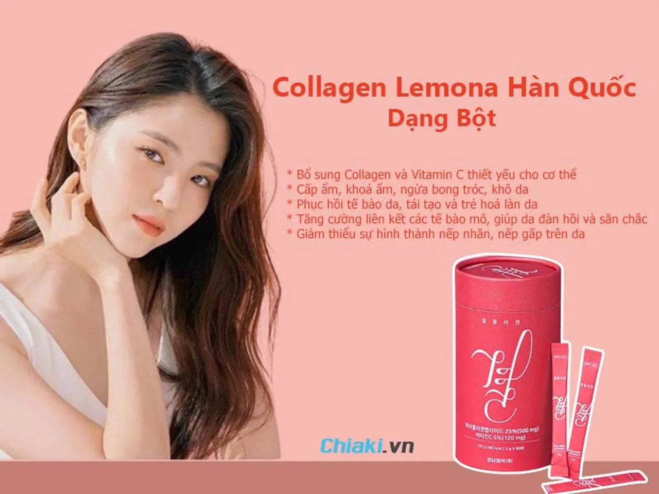 Công dụng của Collagen Lemona Hàn Quốc dạng bột
