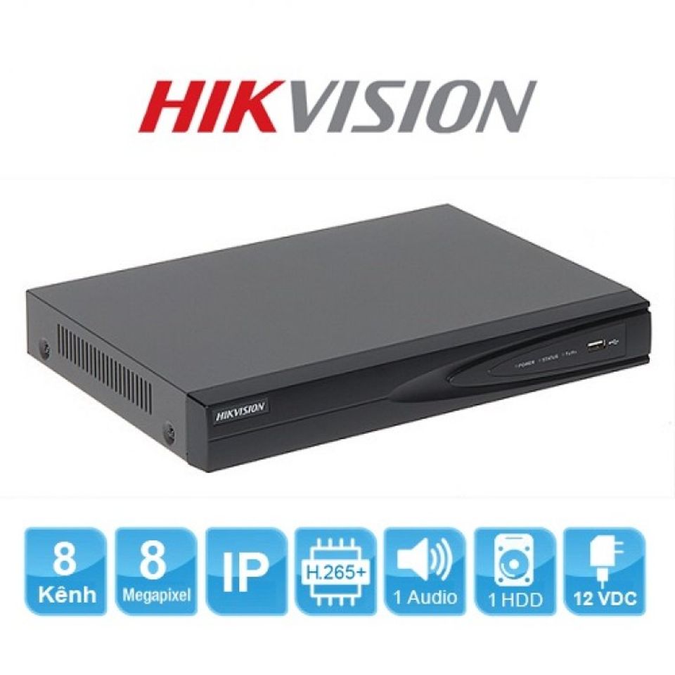 Đầu ghi hình camera IP 8 kênh Hikvision DS-7608NI-K1
