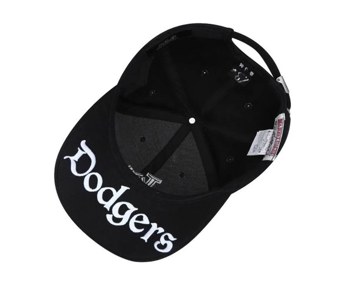 Mặt trong của mũ MLB La Dodgers Diamond Adjustable Black
