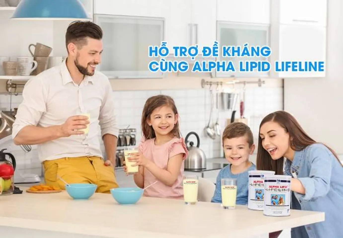 Sữa non Alpha Lipid Lifeline dành riêng cho tất cả gia đình