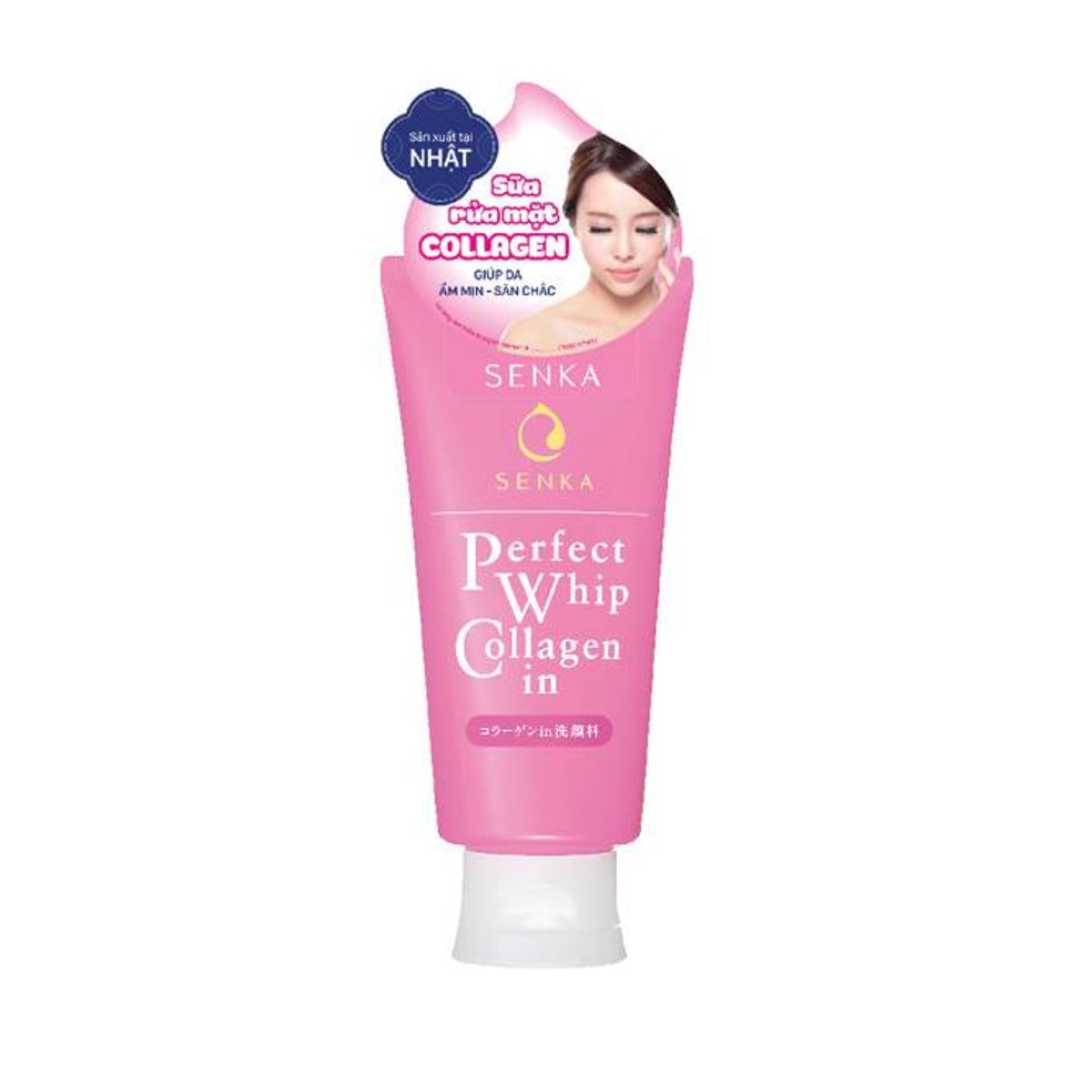 Sữa rửa mặt cho da thường của Nhật Senka Perfect Whip&nbsp;