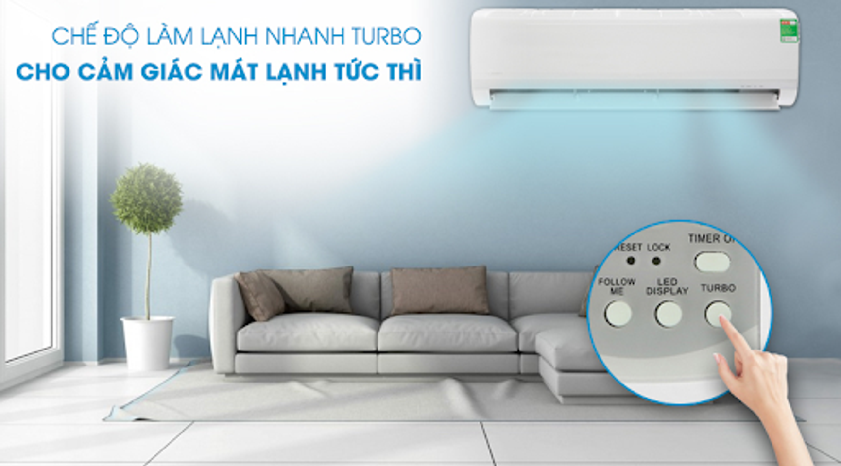 Điều ho&agrave; Midea &ecirc;m &aacute;i, bền bỉ