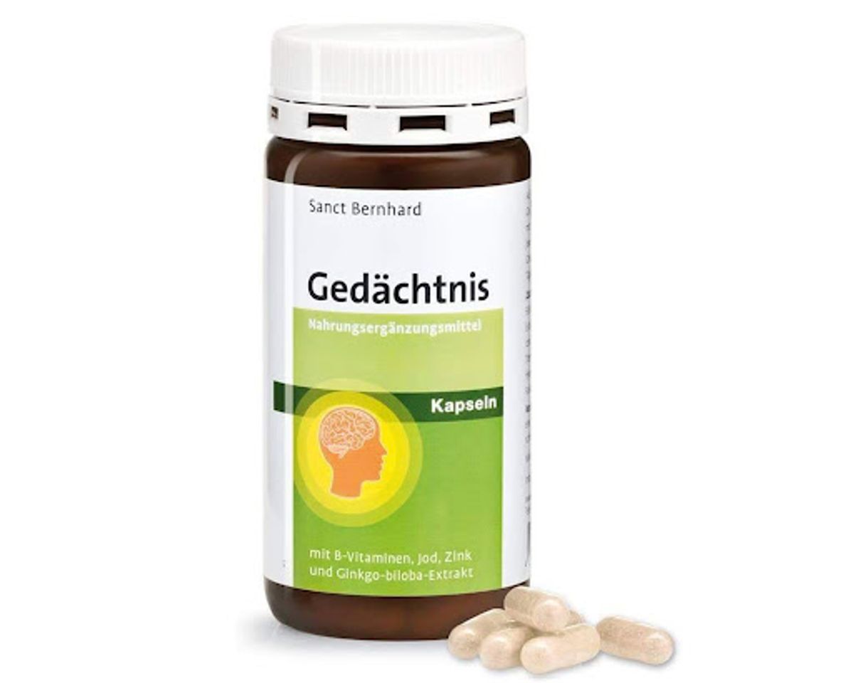 Vi&ecirc;n Nang Bổ Tr&iacute; Nhớ Của Đức Sanct Bernhard &ndash; Ginkgo Biloba, Hộp 180 Vi&ecirc;n