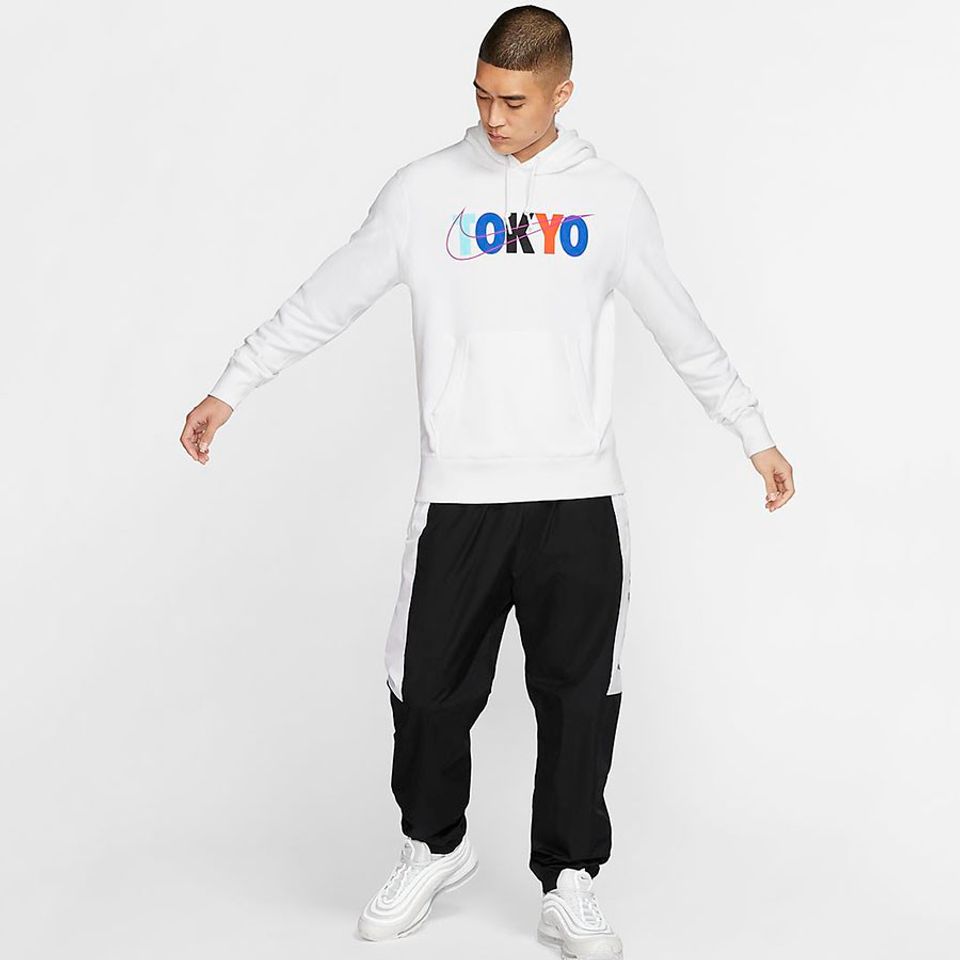 Áo Nike Sportswear Men's Pullover Hoodie - Tokyo Color CW0308-100 màu trắng