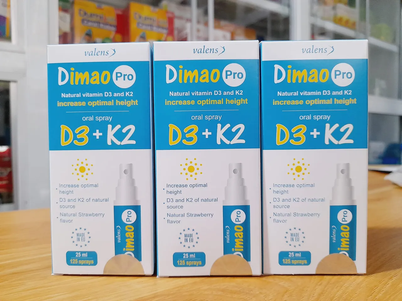 Hướng dẫn sử dụng Dimao Pro Vitamin D3K2