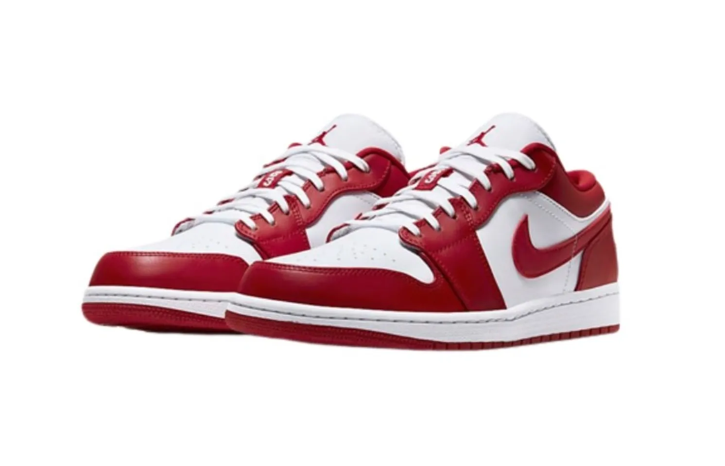 Giày Nike Jordan 1 Low Gym Red White 553558-611