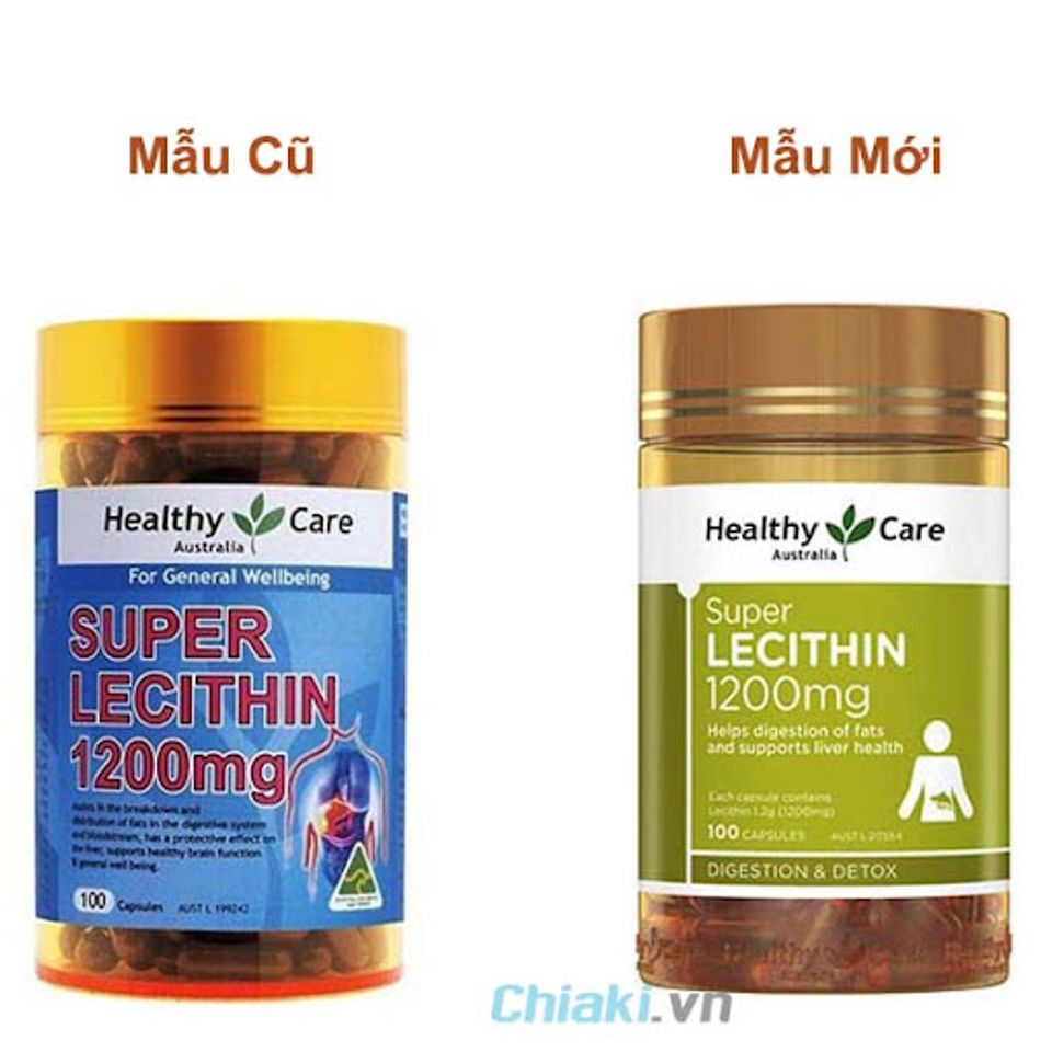 thực phẩm chức năng &uacute;c Healthy Care Super Lecithin 