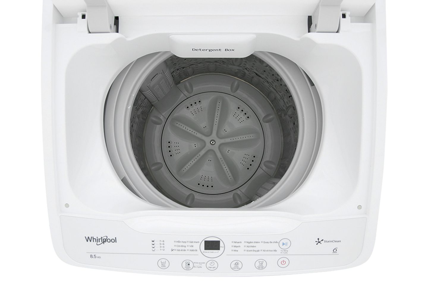 Máy giặt Whirlpool 8.5 kg VWVC8502FW thiết kế hiện đai, tiện dụng