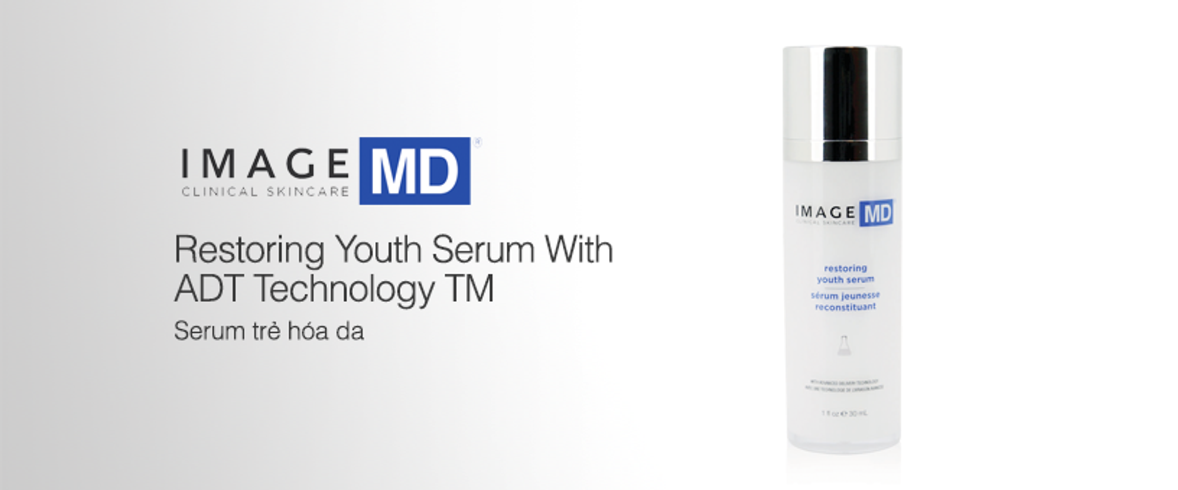 Serum hỗ trợ trẻ hóa da Image MD Restoring Youth Serum