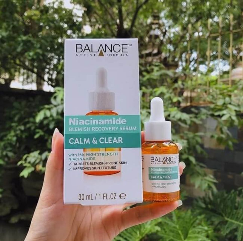Serum trị mụn trắng da Balance Niacinamide