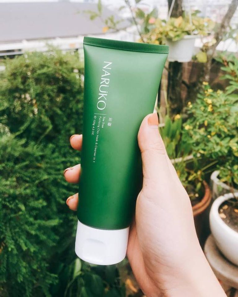 Sữa rửa mặt kh&ocirc;ng bọt cho da dầu mụn Naruko Tea Tree Purifying Clay Mask