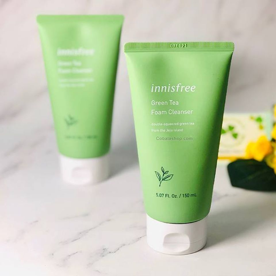 Sữa rửa mặt kh&ocirc;ng bọt H&agrave;n Quốc Innisfree Green Tea Morning Cleanser kh&ocirc;ng bọt